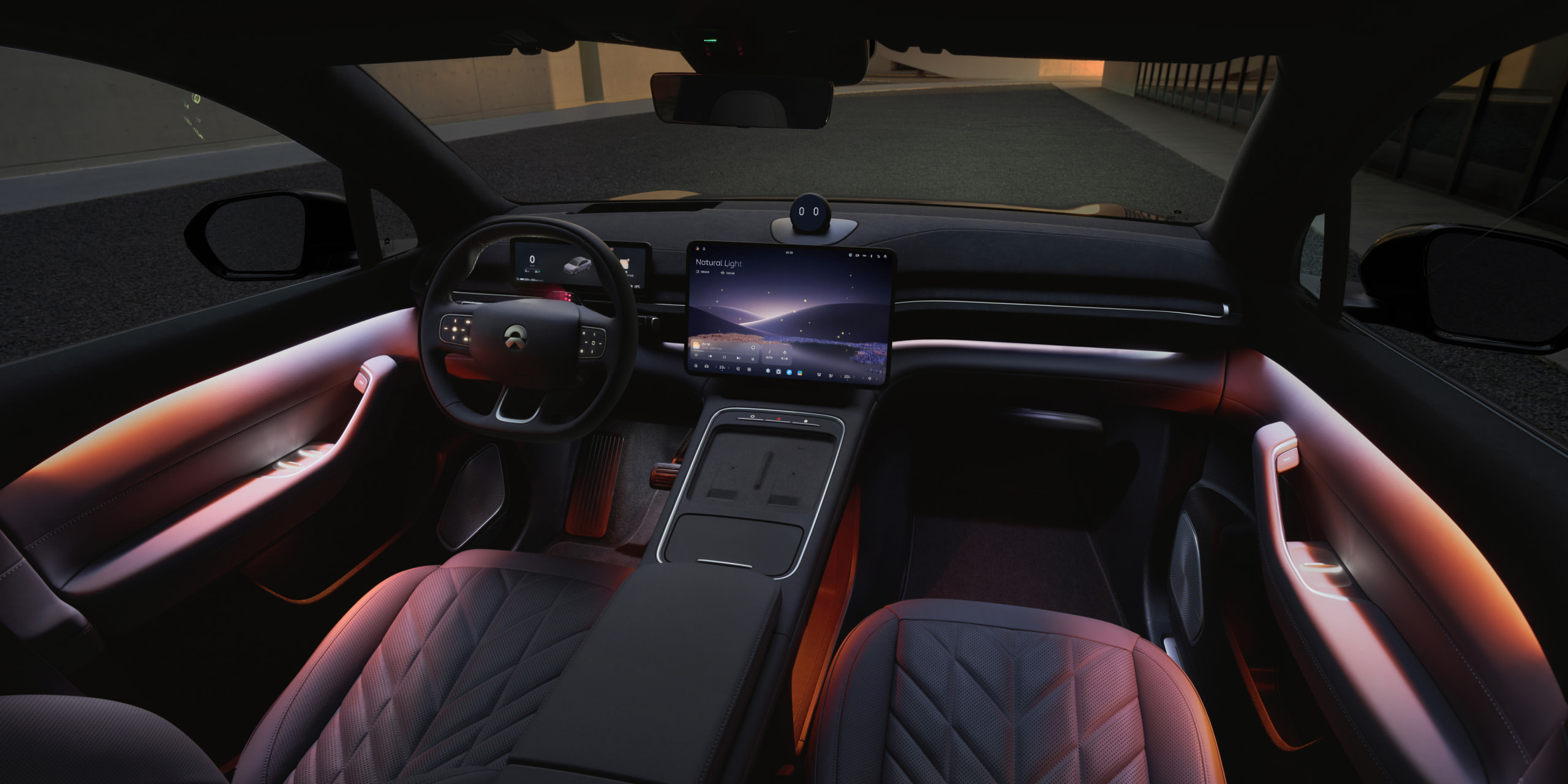 Immersive Waterfall Ambient Lighting