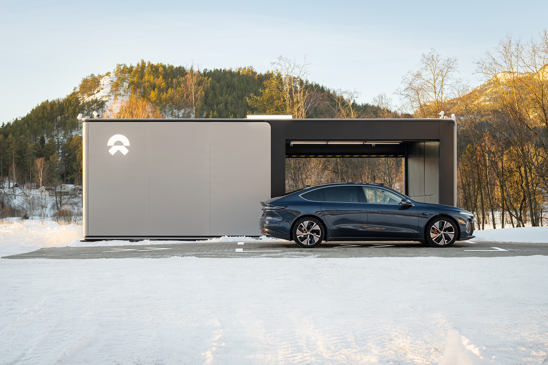 Status for utbygging av Batteribyttestasjoner februar 2024